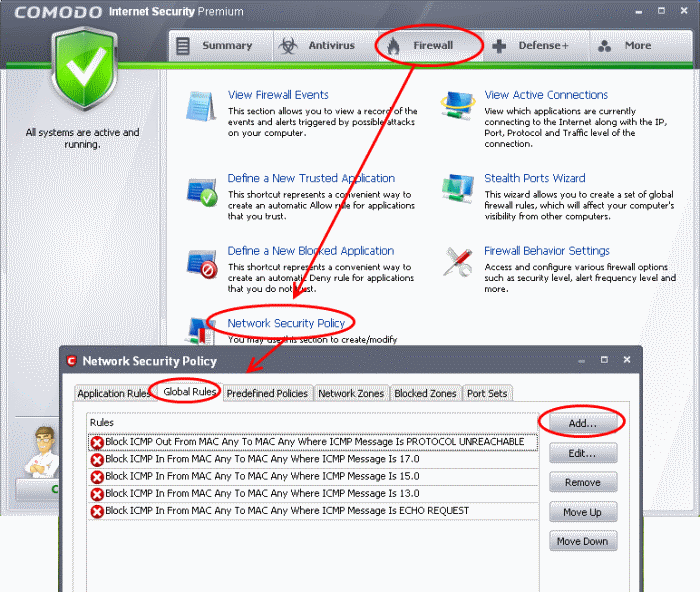 Blocking Access while Allowing Local Area Network (LAN) Access